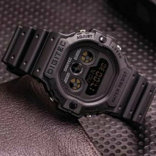 JAM TANGAN PRIA SPORTY KEREN DIGITEC 5090T ORIGINAL WATER RESIST