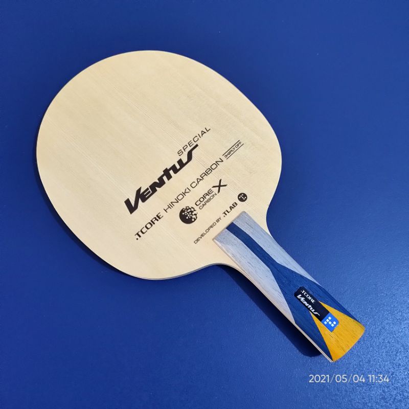 Tcore Tmount Ventus Special Hinoki Core X Carbon ST Blade Bet Tenis Meja Pingpong
