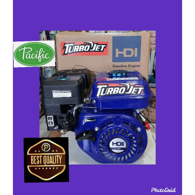 Mesin penggerak Turbo Jet GX 160 bensin 4 tak engine bensin kompresor 1/4 hp compressor