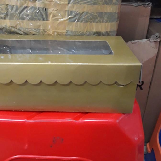 ➸ box emas/gold ukuran 12x25 tinggi 7cm ☪