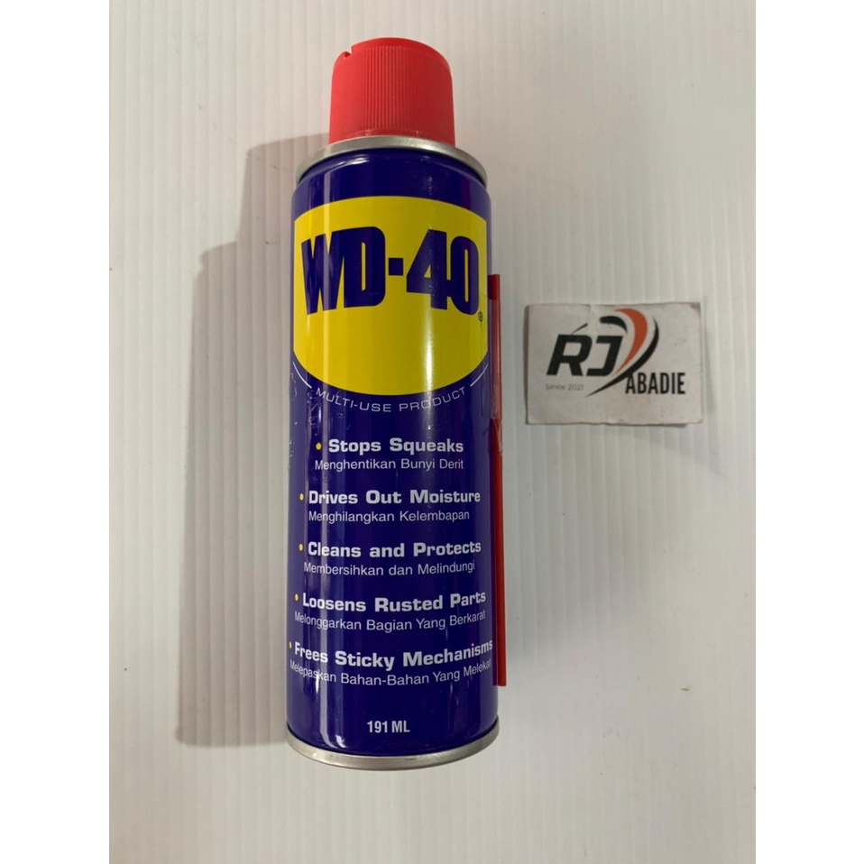 WD40 WD-40 WD 40 Pelumas Anti Karat Alat Semprotan Serbaguna Pembersih Korosi 191ml 333ml 382ml