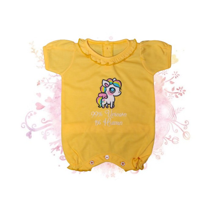 Baju Kodok Bayi karet Jumper Bayi Pendek