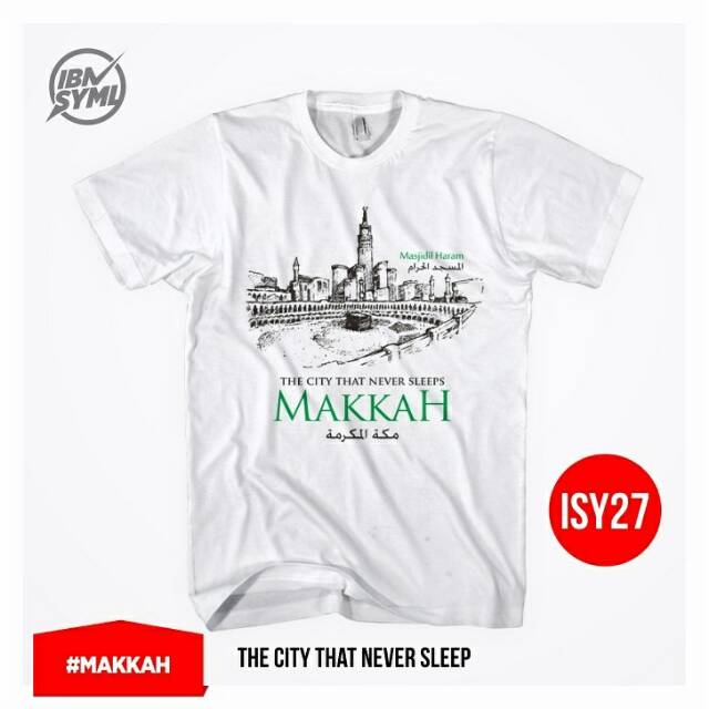 Kaos Oleh oleh haji umroh Mekkah