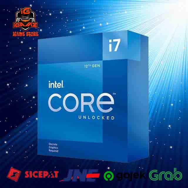 Intel Core i7 12700K 12 Core 20 Thread 12th Gen Alder Lake - LGA1700 NAMPOLL