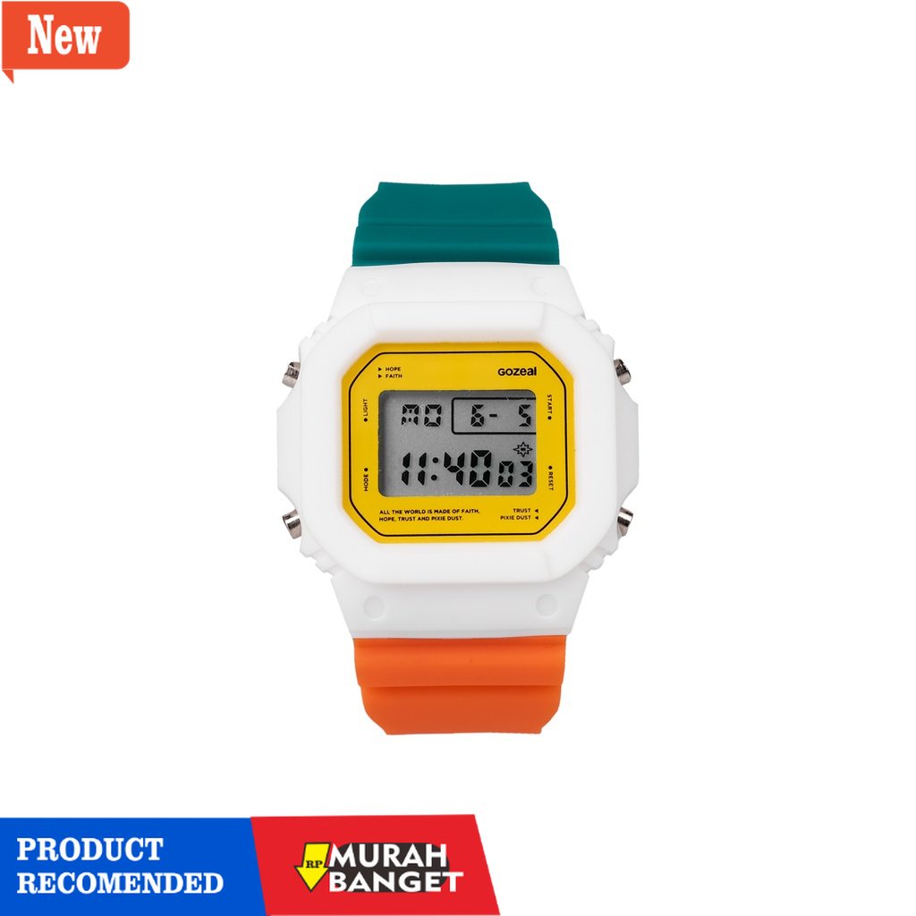 Jam tangan couple terbaik- Gozeal | Digital Watches | Lucy