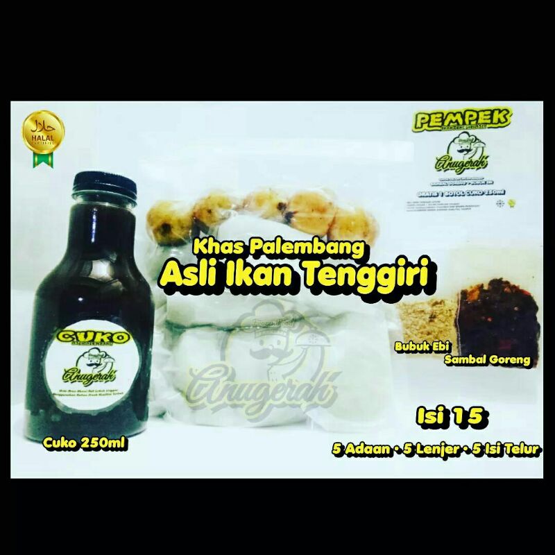 

Pempek Khas Palembang Isi 15pcs