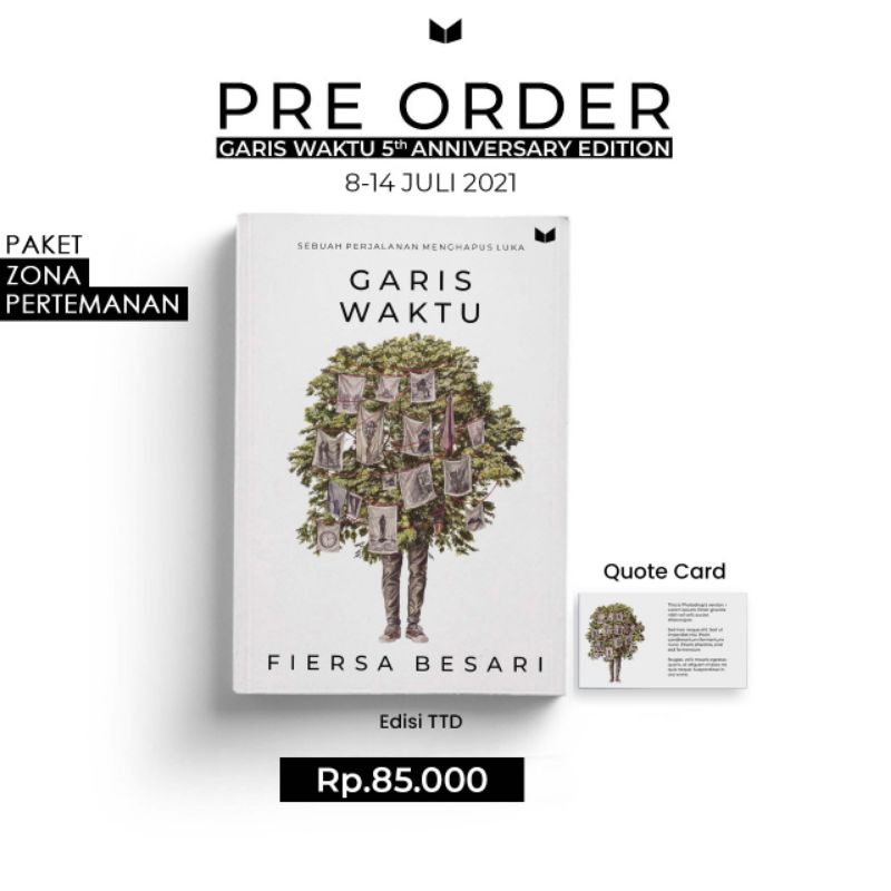 Novel Garis Waktu - Fiersa Besari (100% Original)
