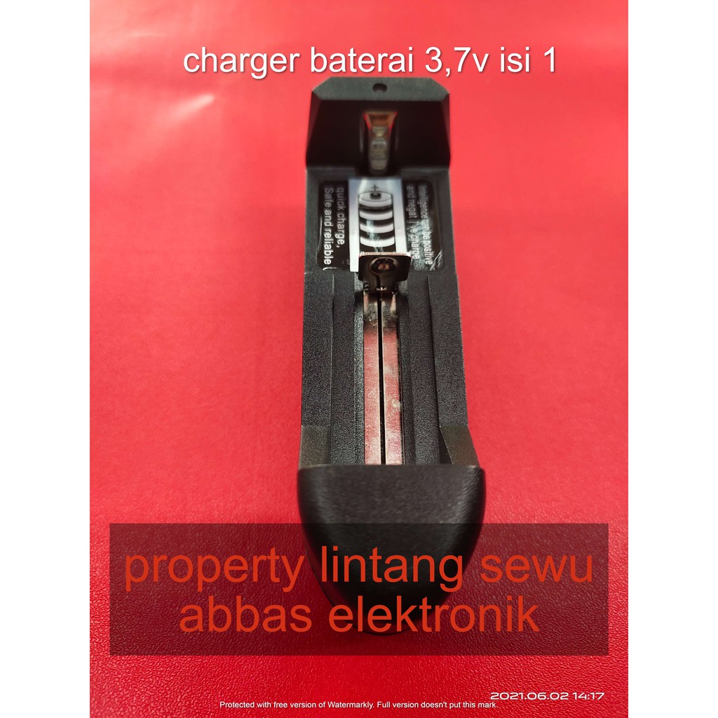 carger charger batu 3,7v isi 1