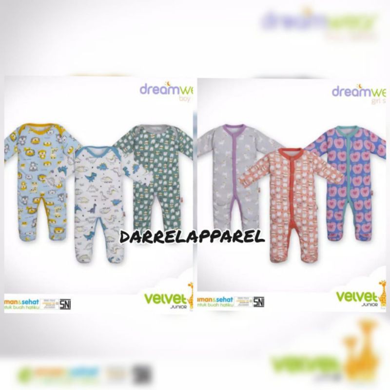 DREAMWEAR VELVET MOTIF GIRL
