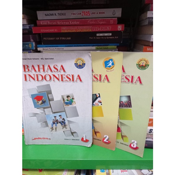 Jual Buku Bekas BAHASA INDONESIA Untuk Smk Kelas X Xi Xii Yudistira ...