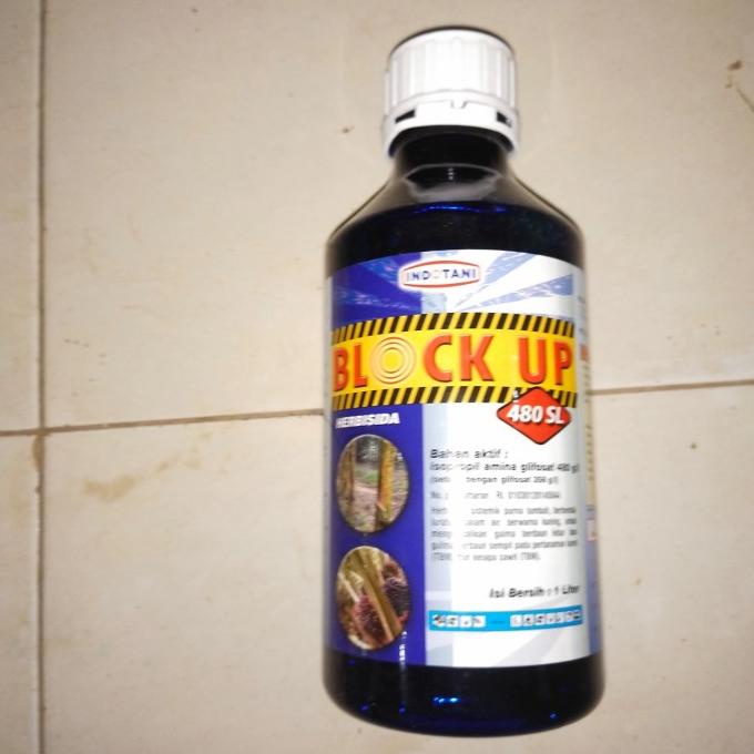 hanya disini] block up 480sl 1ltr herbisida