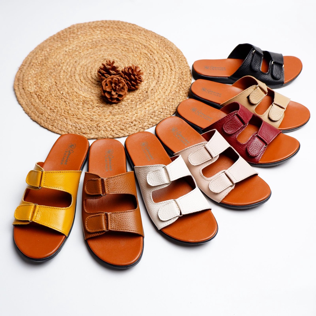 Sandal Kulit Putri Series By Genuine Leather