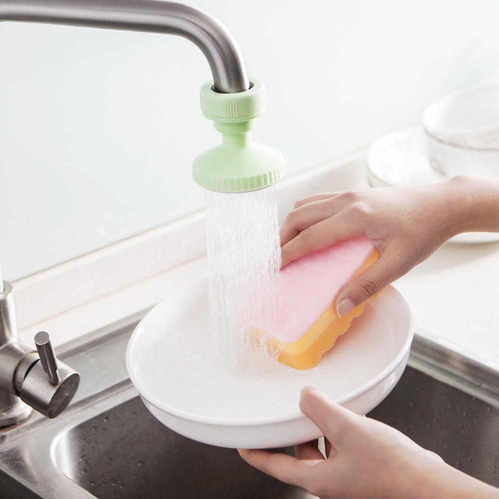 [Elegan] Filter Keran Adjustable Bubbler Aksesoris Dapur Perangkat Hemat Air Kepala Shower