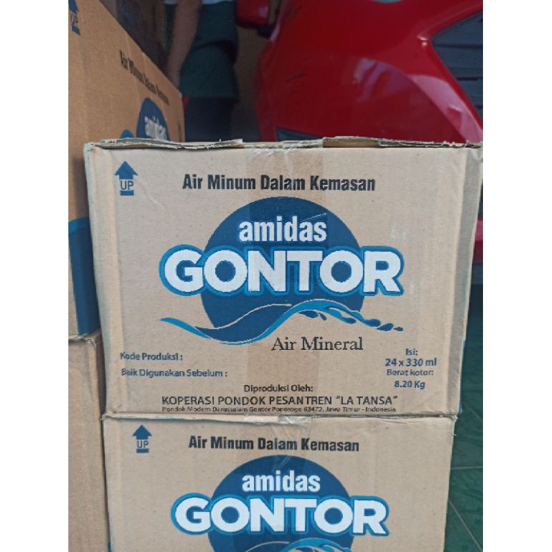 AIR MINERAL DARUSSALAM AMIDAS GONTOR 330ML