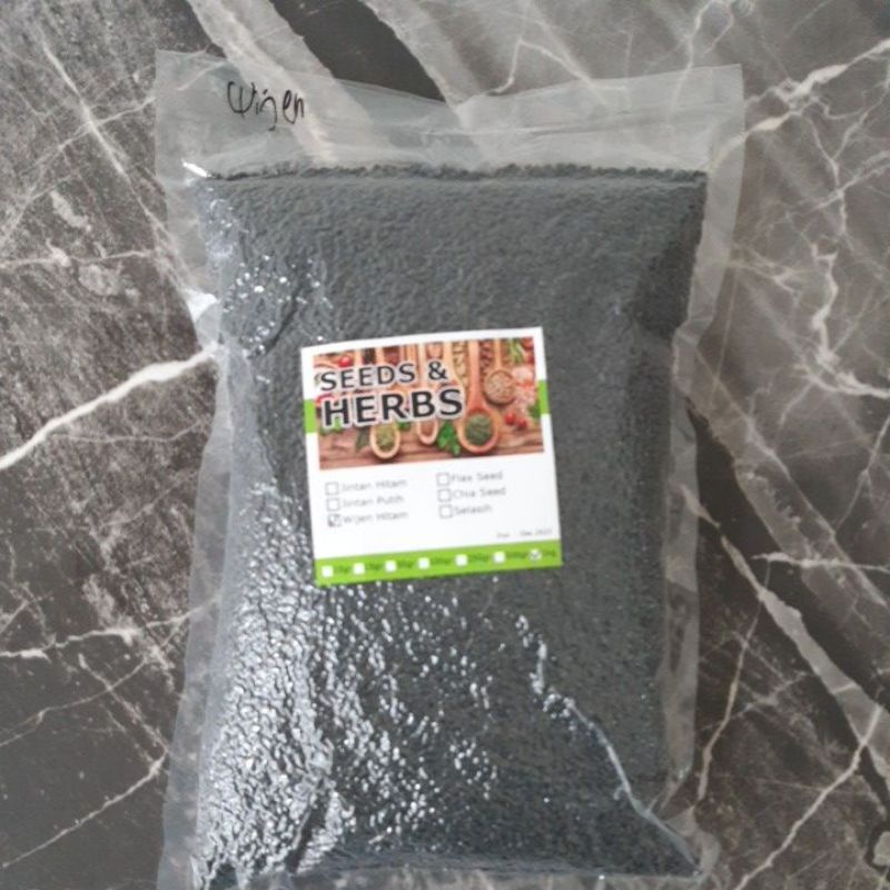 

biji wijen hitam black sesame seeds
