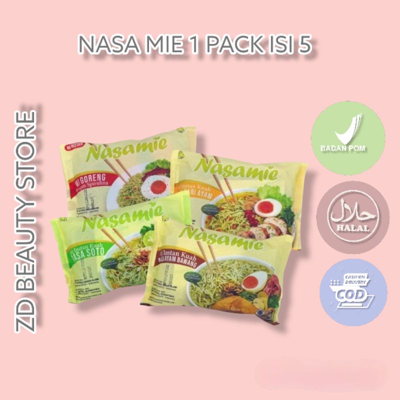 

NASA Mie Instant Organik (1 pack isi 5)
