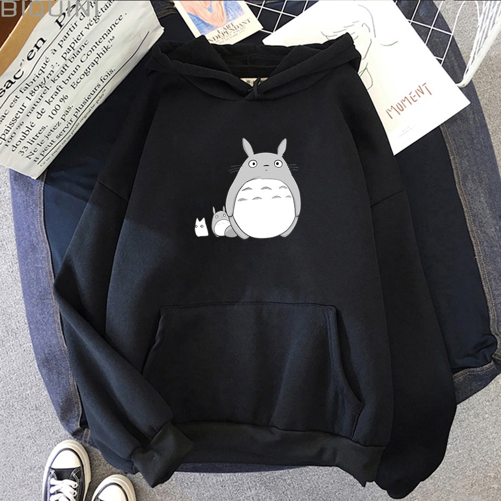 Hoodie Kawaii Totoro Studio Ghibli Hodie Estetik
