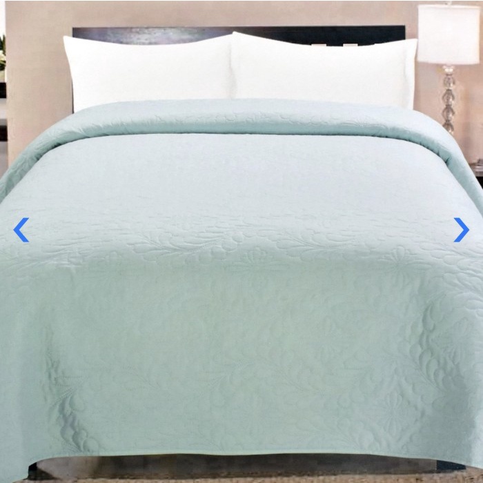 Selimut Dewasa Arthome 150x200 Cm Selimut Quilt Flower And Wave - Biru, Flower(F6W8) Selimut Dewasa 