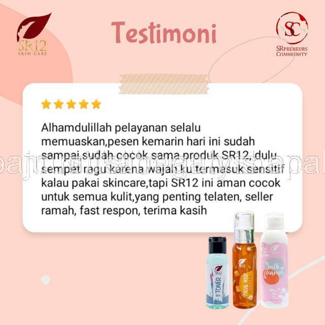 SR12 FACIAL WASH MADU / SABUN MADU CAIR / SABUN KULIT KERING &amp; SENSITIF