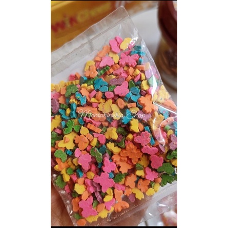 

Spikel Kupu-kupu / Spikel Karakter Kupu-kupu warna /Spikel Butterfly 15 Gram