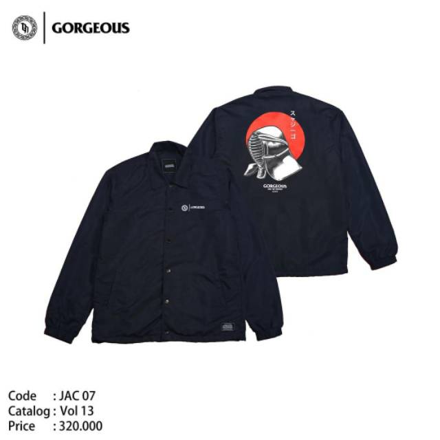 JACKET COACH GORGEOUS NAVY BLUE