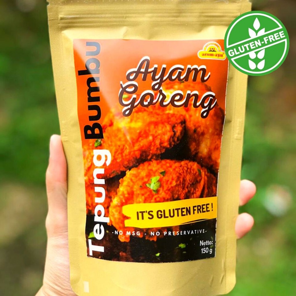 

TEPUNG SERBAGUNA GLUTEN FREE - TEPUNG BUMBU AYAM GORENG 150 g