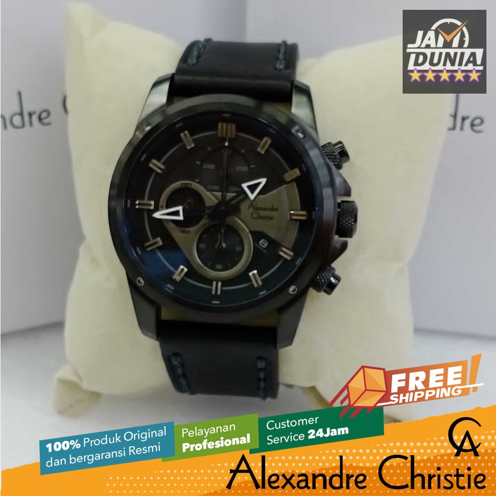 JAM TANGAN ALEXANDRE CHRISTIE PRIA ORIGINAL KL 6593 M1 AC6593M1 JAM ALEXANDER CHRISTIE PRIA NG