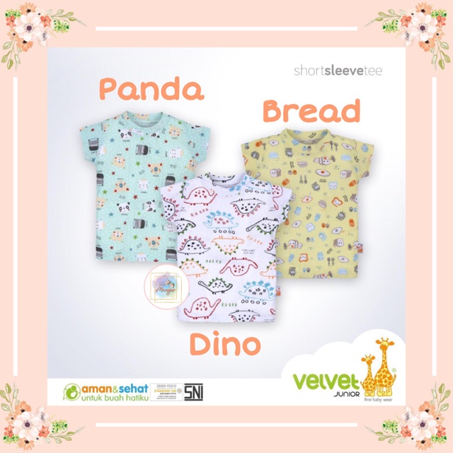  Velvet  Junior  Size L Kaos  Oblong  Unisex Short Sleeve 