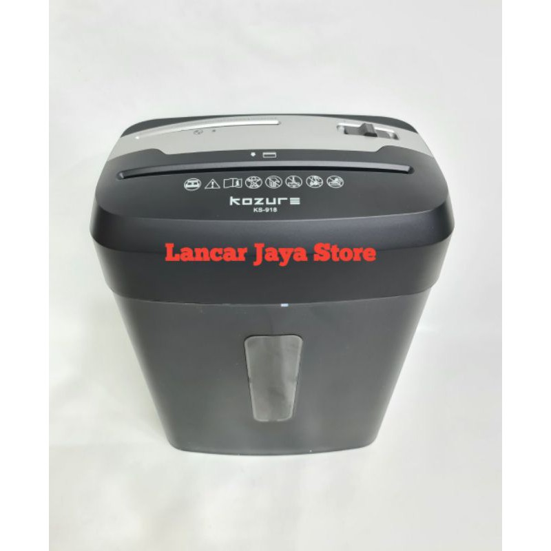 Kozure Paper Shredder KS918 / Penghancur Kertas Kozure KS-918