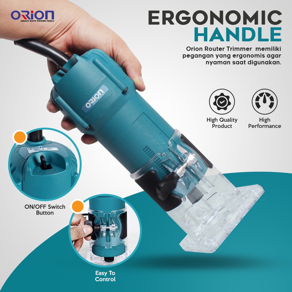Mesin Profil Router Trimmer Kayu - Orion RW3709