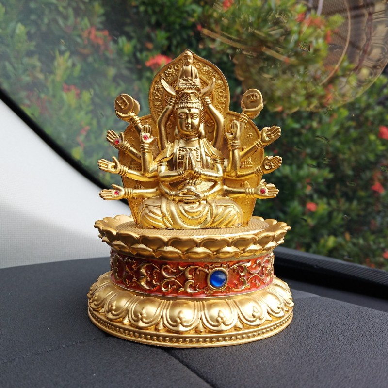 Pajangan Mobil KODOK REZEKI GUAN YU KUAN KONG KUAN IM BUDDHA ELANG Bahan Alloy