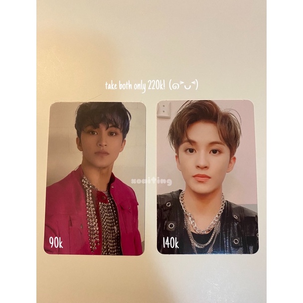 Want to sell or WTS Photocard NCT / PC Mark Chilling (Hot sauce) & Mark 2nd Player (The Final Round)