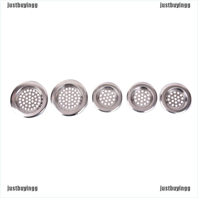 JB✪ Stainless Steel Kitchen Water Sink Strainer Cover Floor Bath Catcher Drain Plug