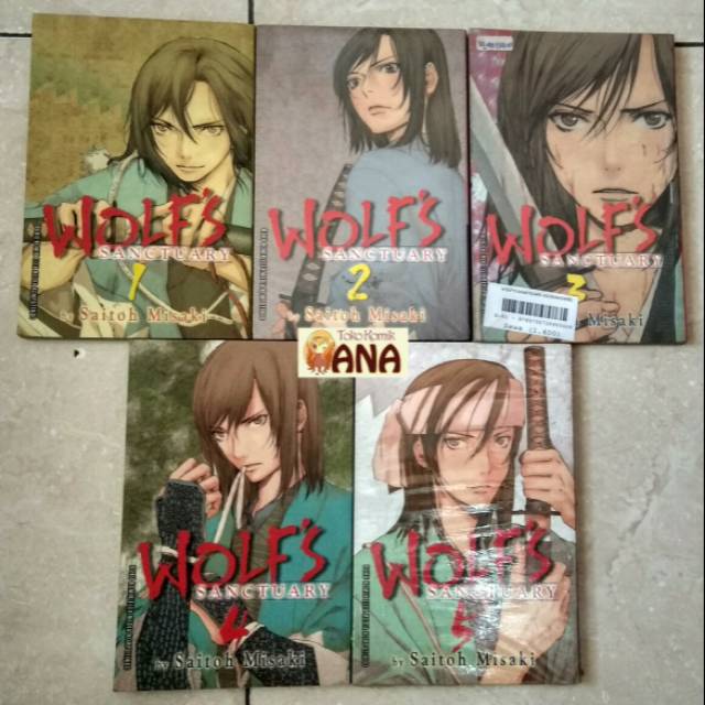 Komik SET Wolf's Sanctuary 1-5 Hiatus (Saitoh Misaki)