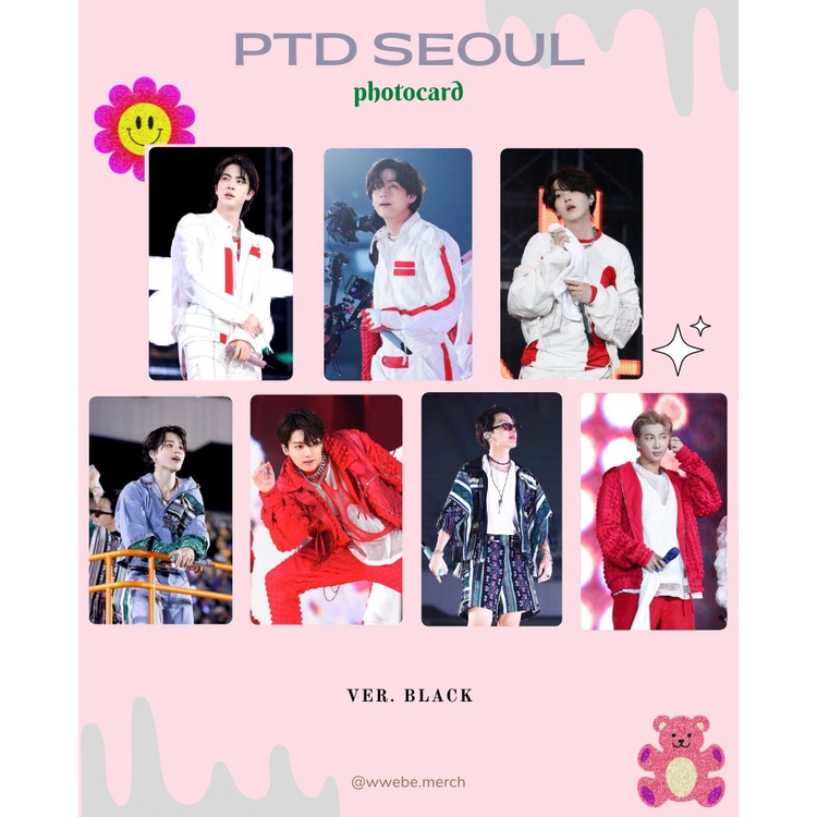 Photocard BTS PTD Seoul