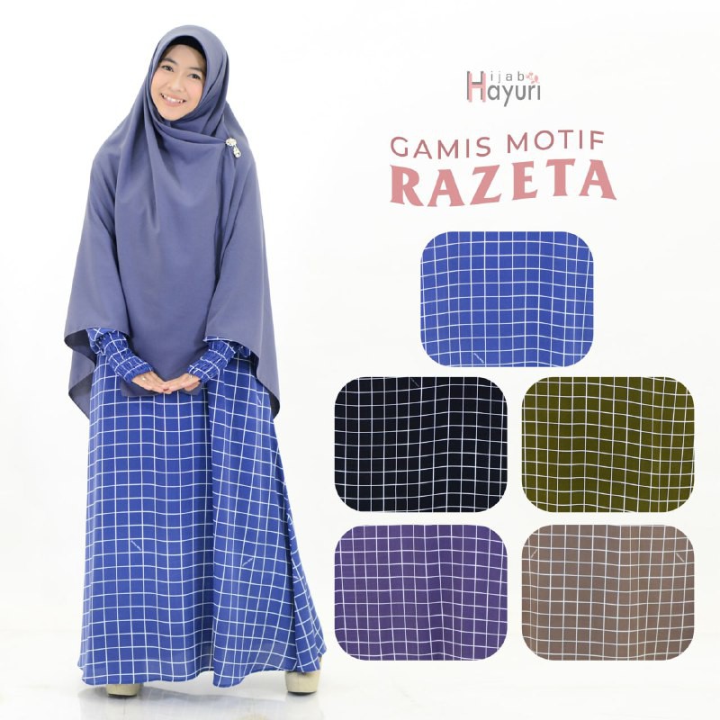 Gamis Motif Razeta by Hijab Hayuri
