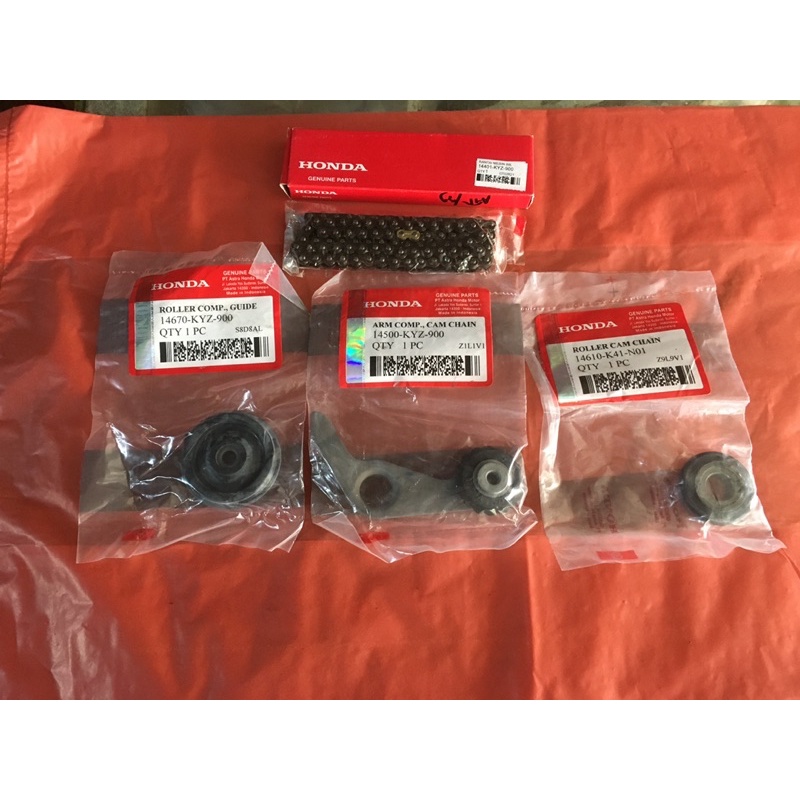 Rol keteng kamprat set RANTAI KETENG supra x 125 helm in supra x125 fi new