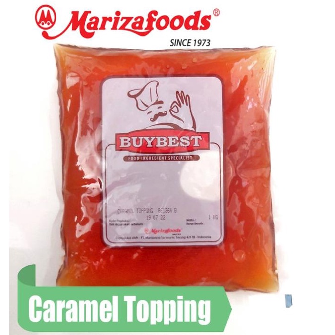 

Topping mariza 1 kg caramel/ Sauce caramel TERLARIS TERPERCAYA ORIGINAL