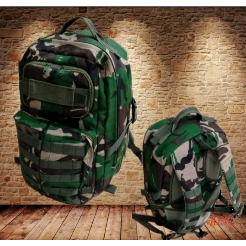 TAS RANSEL LORENG MODEL JATAH TNI |TAS PUNGGUNG PRIA |TAS RANSEL TNI