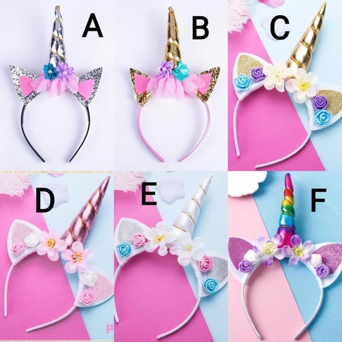 Bando Unicorn / Bando Anak Unicorn / Bando Anak My Little Pony Unicorn