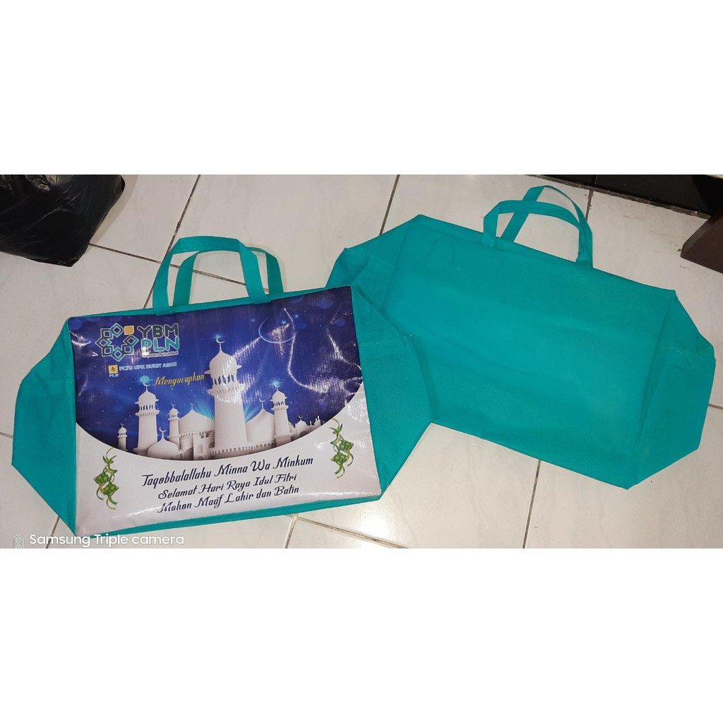 TAS RESLETING LEBARAN / TAS SOUVENIR IDUL FITRI CUSTOM / PARCEL HAMPERS
