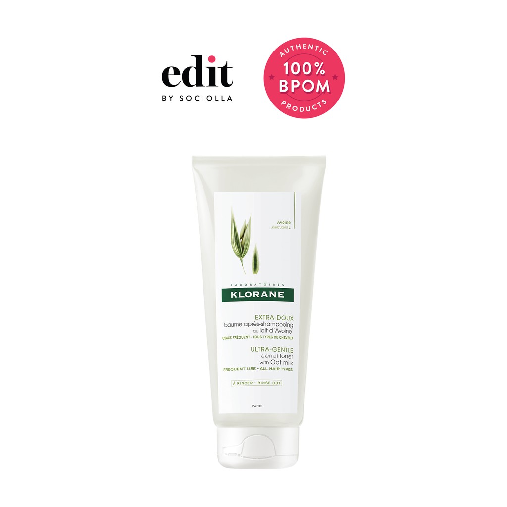 

Klorane Ultra-Gentle Conditioner with Oat Milk Edit by Sociolla