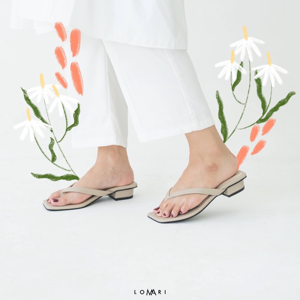 VOILA SERIES LOMARI 3CM - Sandal Heels Wanita