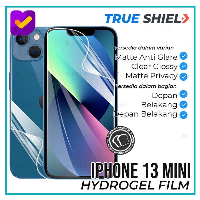APPLE IPHONE 13 MINI HYDROGEL SCREEN AND BACK PROTECTOR CASE FRIENDLY
