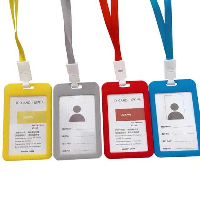 

ID Card / Name tag / Card Holder / Tempat ID Card / Casing ID card - Biru TERPERCAYA