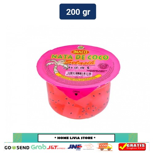 

Nata Decoco Cup Selasih Strawbery 200 Gr