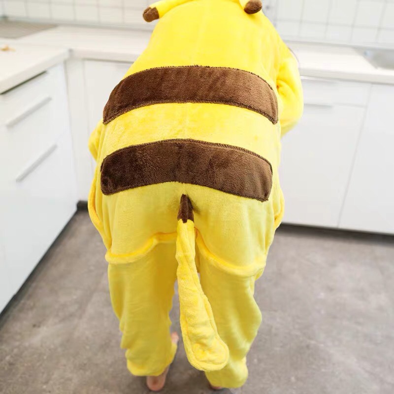 BAJU ONESIE POKEMON PIKACHU KOSTUM COSPLAY