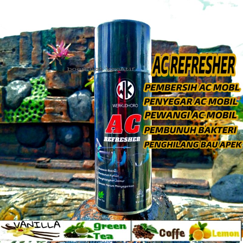 AC REFRESHER/PEMBERSIH AC MOBIL &amp; RUMAHAN/PENYEGAR UDARA/PEMBERSIH EVAPULATOR