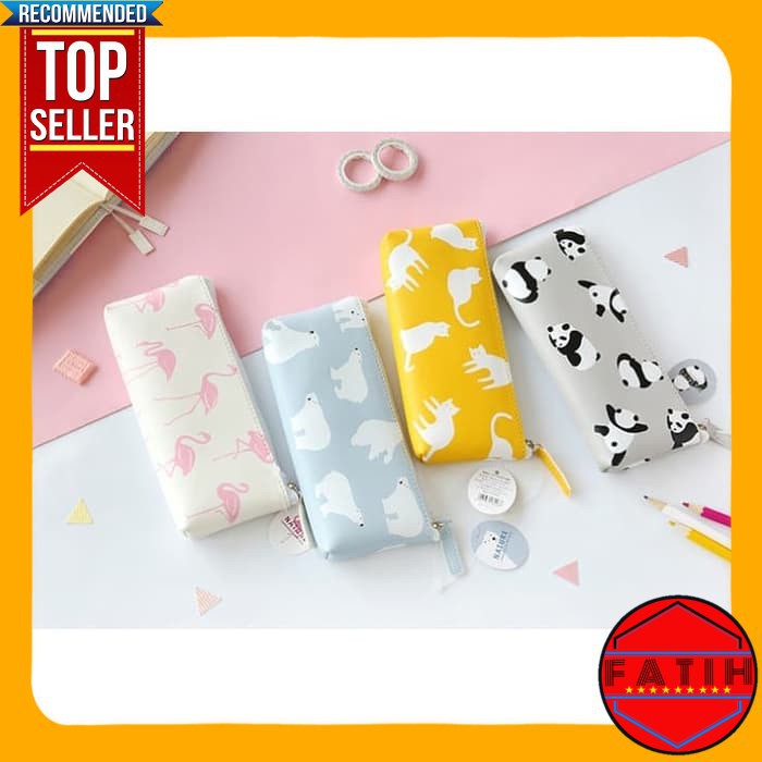 

Kotak Pensil Natural Animal Kingdom / Tempat Kosmetik Murah