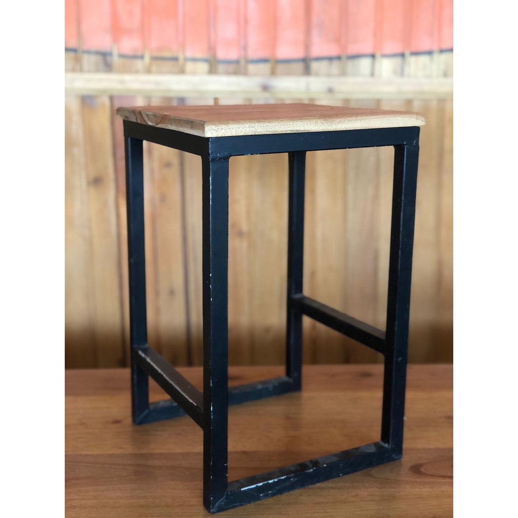 Kursi cafe | Kursi Kedai | Kursi Bakso | Kursi Minimalis Kayu Besi